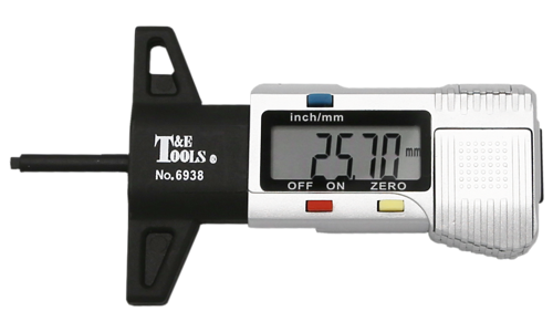 T&E Digital Tyre Tread Depth Gauge