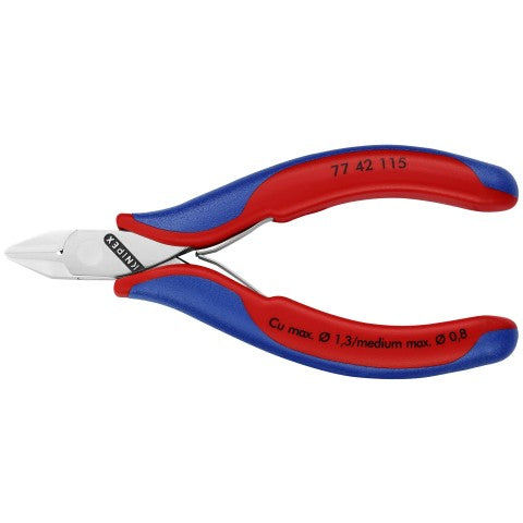 KNIPEX Pliers Diag Cut 115mm Point Head Cush