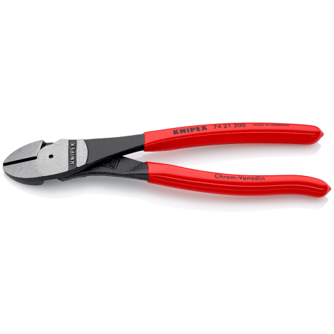 KNIPEX Pliers Diag Cut 200mm Angle Hi/Lever Cush