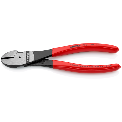 KNIPEX Pliers Diag Cut 180mm Hi/Lever Plas