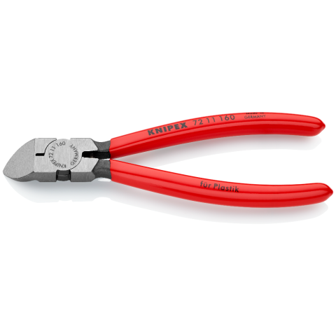 KNIPEX Diagonal Cutters for Plastic - Flush Cut 45Â° Angle