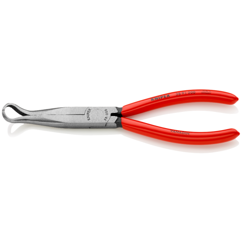 KNIPEX Pliers Mech 200mm Plas 45Deg Bent