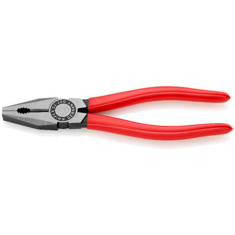 KNIPEX Pliers, Combination, Plastic Coated, 200mm