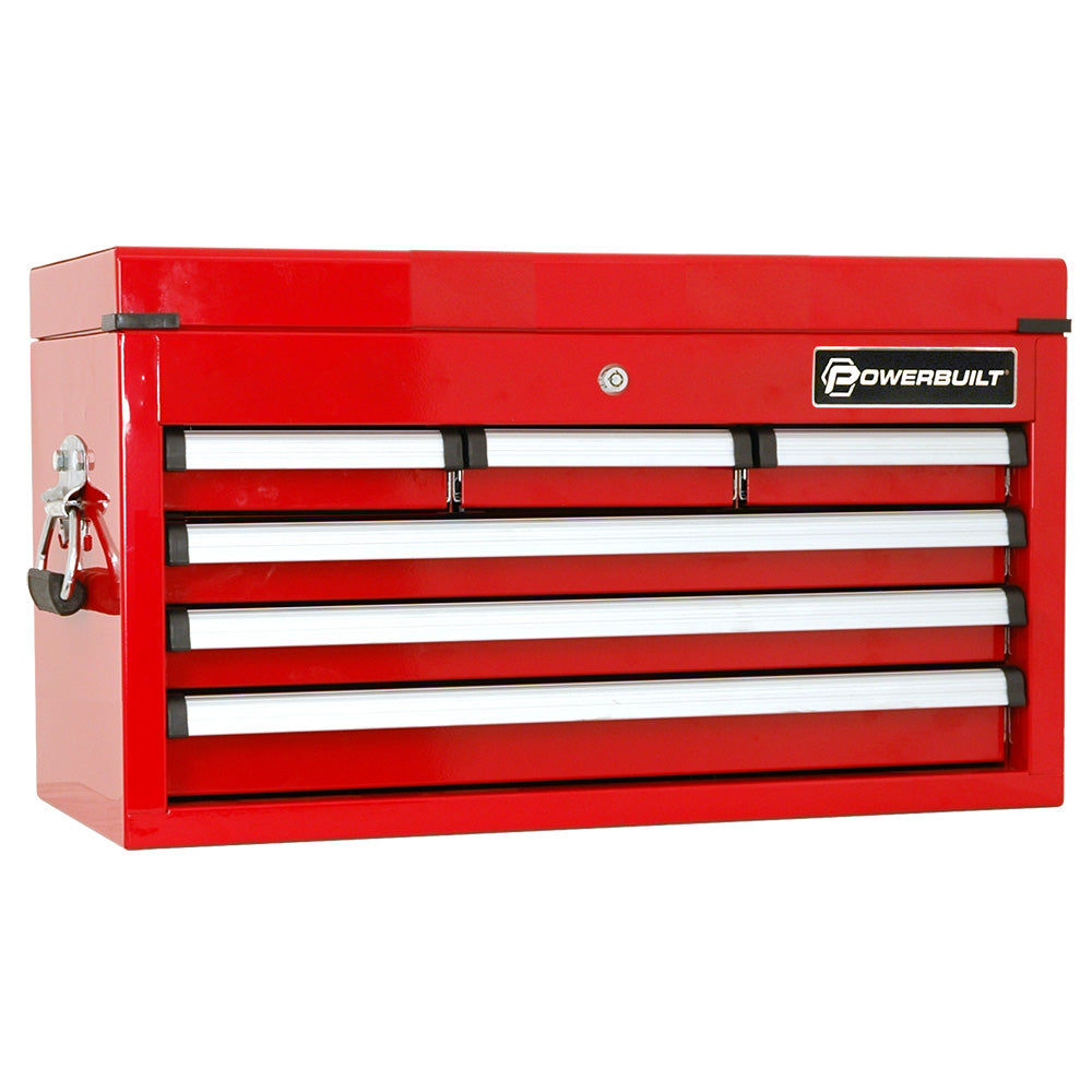 Powerbuilt 6 Drawer Tool Chest – Racing Red