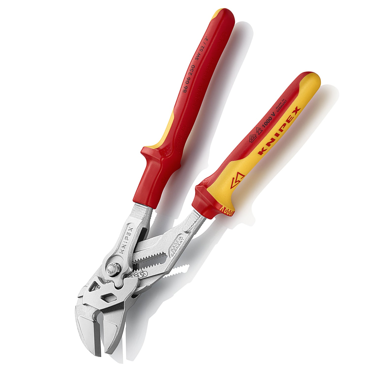 KNIPEX Pliers Wrench 250mm 1000V VDE