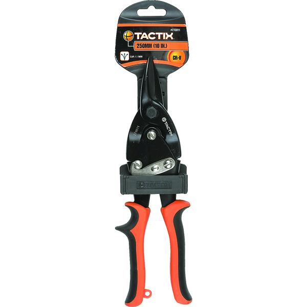 Tactix Tin Snip 250Mm (10In) Straight | Cutting Tools - Snips-Hand Tools-Tool Factory