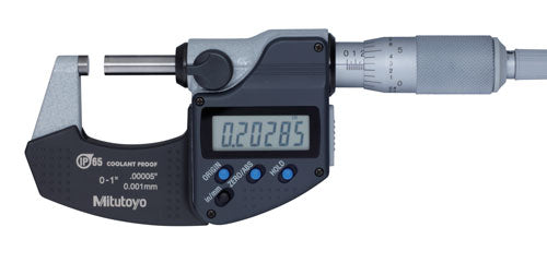 Mitutoyo Digimatic Micrometer 0-1"/0-25mm with Data Output