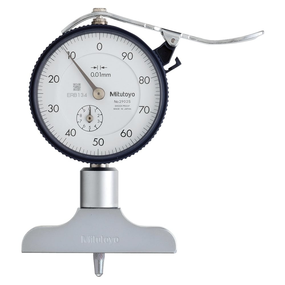 Mitutoyo Dial Depth 200mm x 63mm Base-Mitutoyo-Tool Factory