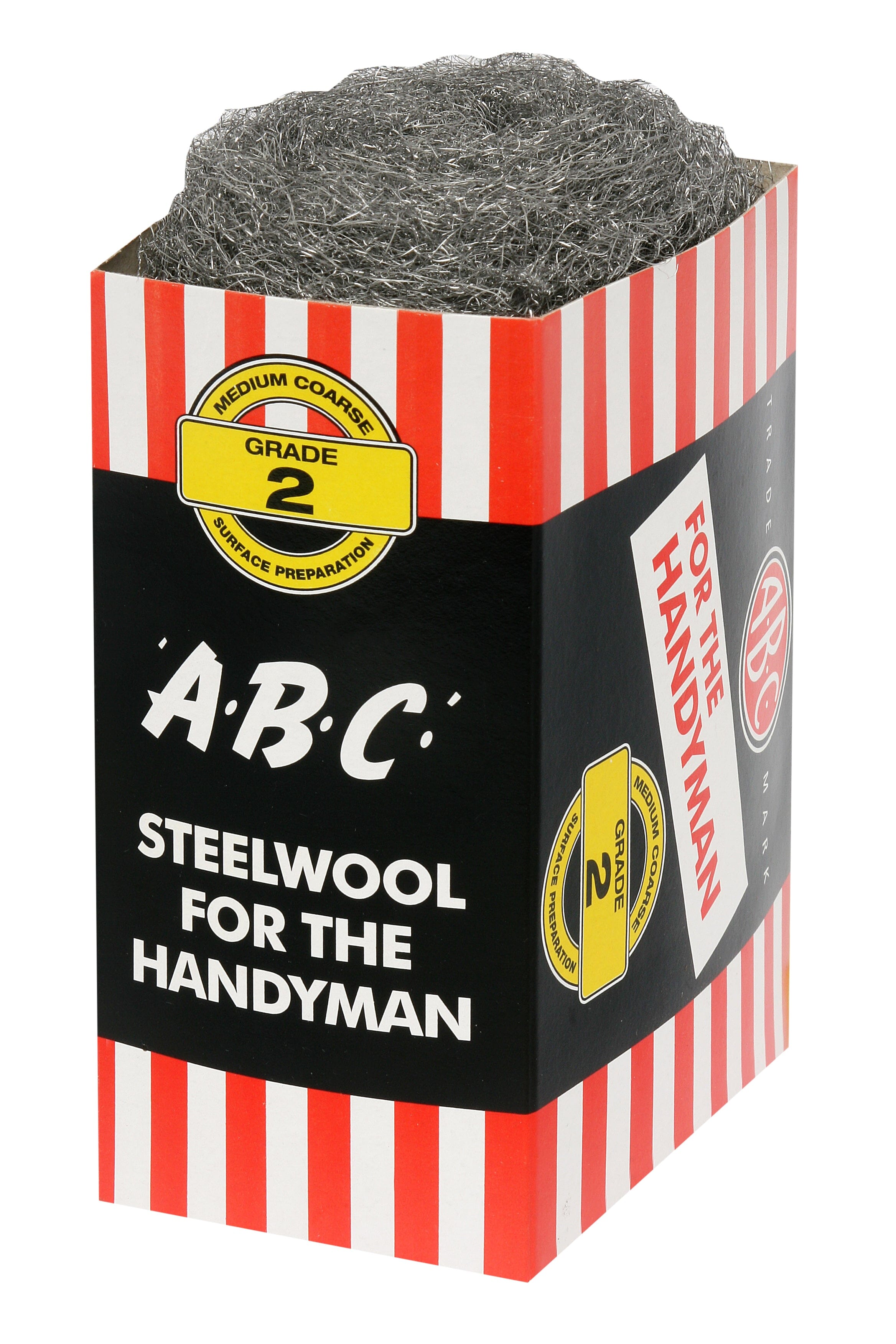 ABC Steel Wool ABC Brand - Handyman Pack Grade # 2 Medium Coarse