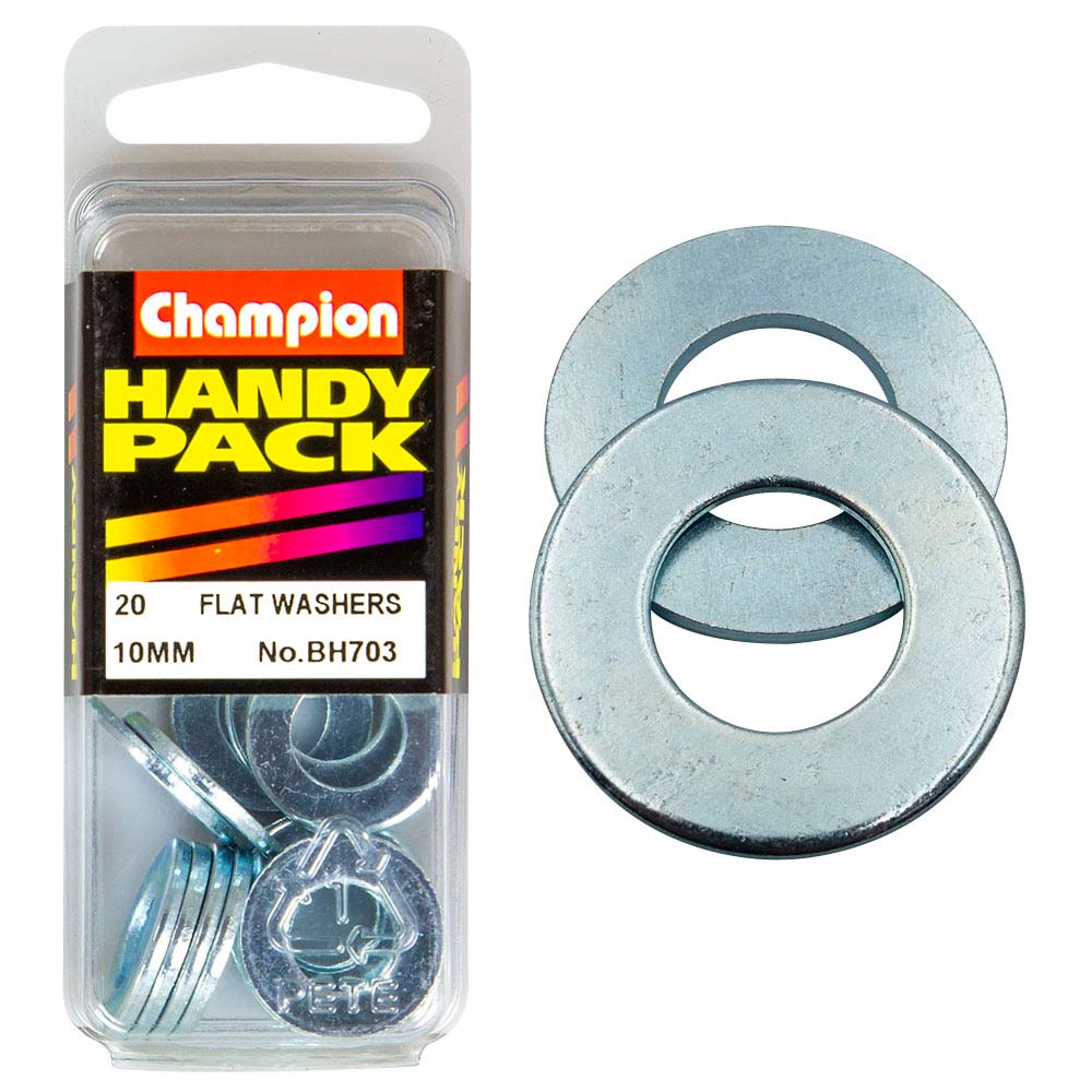 Champion M10 Flat Steel Washer