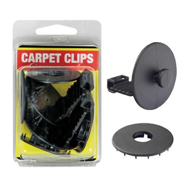 Champion Carpet Clips - Set Of 2 (Grey) | Replacement Packs-Fasteners-Tool Factory