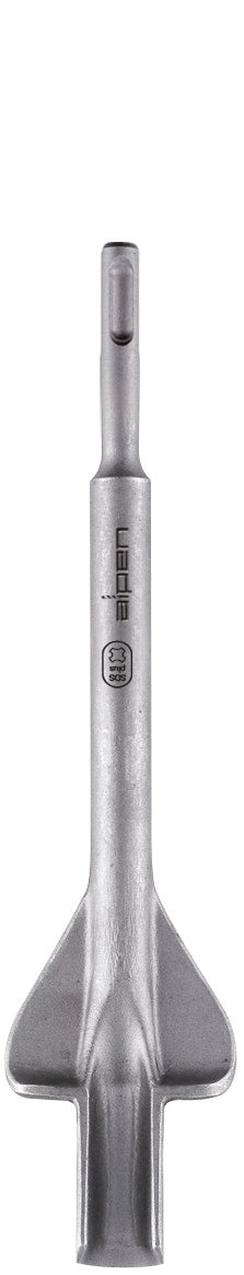 Alpen SDS-Plus Chisel Winged Gouge 22mm x 250mm Long