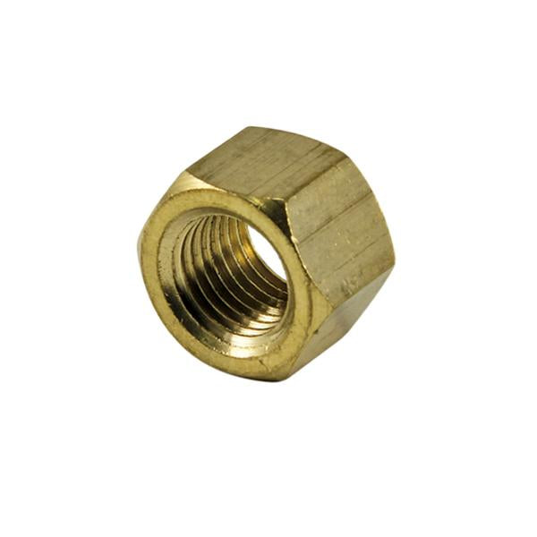 M10 X 1.25Mm Manifold Nut - Brass - Toyota | Bulk Packs - Brass-Fasteners-Tool Factory