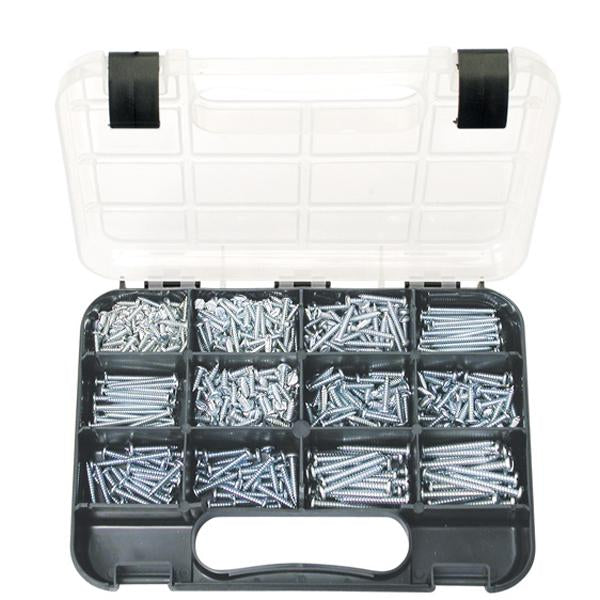 Champion Gj Grab Kit 620Pc Self-Tapping Pan Slot Hd Zinc | Grab Kits-Fasteners-Tool Factory