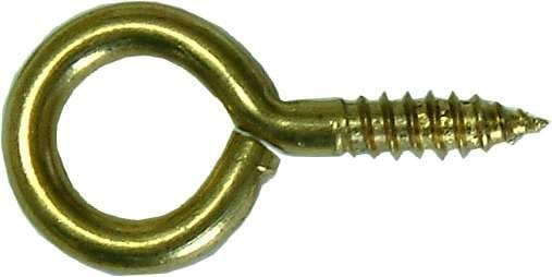 Hindley Screw Eye - Solid Brass #1006 1-15/16 inch