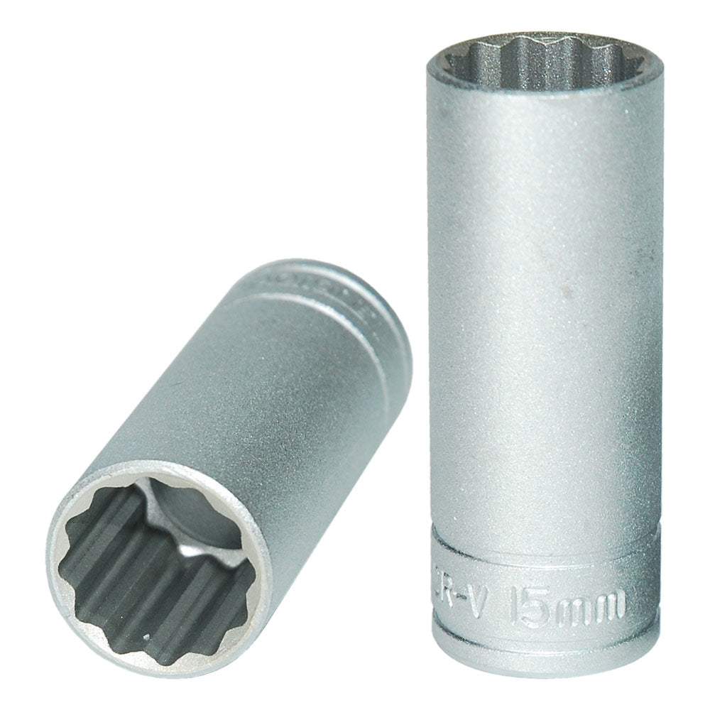 Teng 3/8in Dr. Deep Socket 15mm 12pt