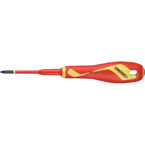 Teng Md 1000V Vde Screwdriver Pz1 X 80Mm (Rbd) | Screwdrivers - Insulated-Hand Tools-Tool Factory