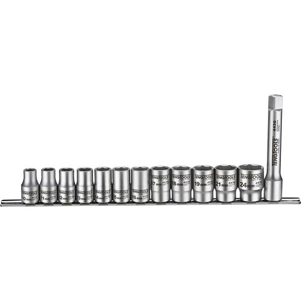 13Pc1/2In Dr .4430(Ss)Skt Set 10-24Mm(6-T)** | Socketry - 1/2 Inch Drive-Hand Tools-Tool Factory