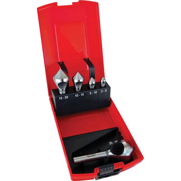 Unikut 5Pc Hss Crosshole 90Deg. Countersink Set | Accessories - Sets-Power Tools-Tool Factory