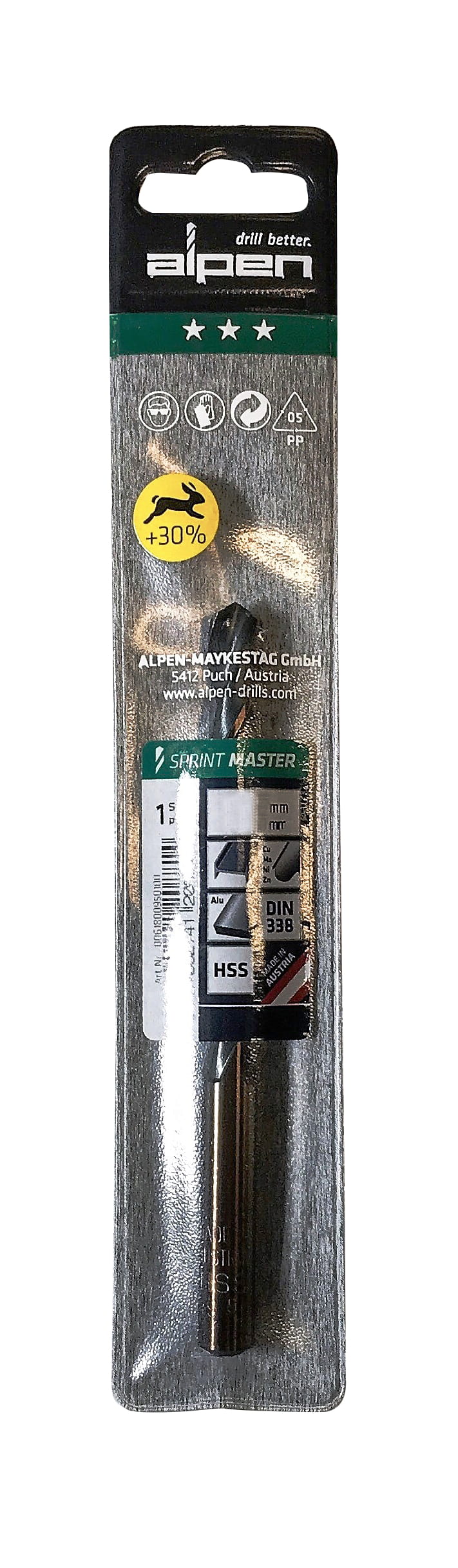 Alpen Series 618 Sprint Master in Plastic Wallet,Ø 13.0