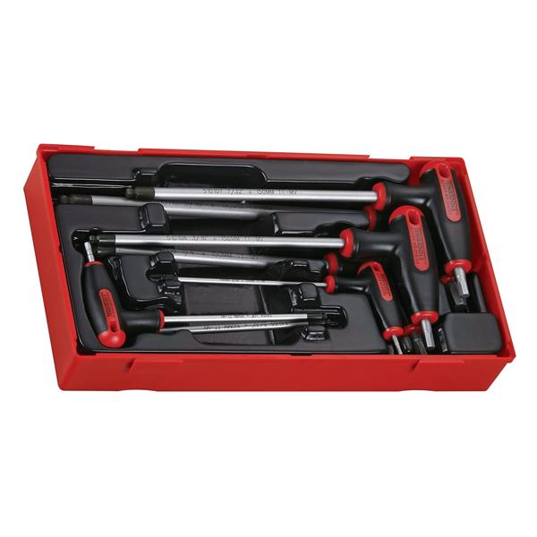 7Pc T-Handle Hex Set 3/32-5/16In | Tool Tray Sets - Imperial-Hand Tools-Tool Factory