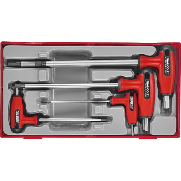 7Pc T-Handle Hex Set 2.5-8Mm | Tool Tray Sets - Metric-Hand Tools-Tool Factory