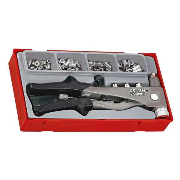 81Pc H/Duty Nut Rivet Set W/Nutserts | Tool Tray Sets-Hand Tools-Tool Factory