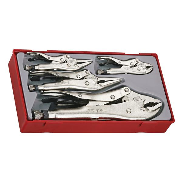 5Pc Power Grip Self-Locking Plier Set | Tool Tray Sets-Hand Tools-Tool Factory