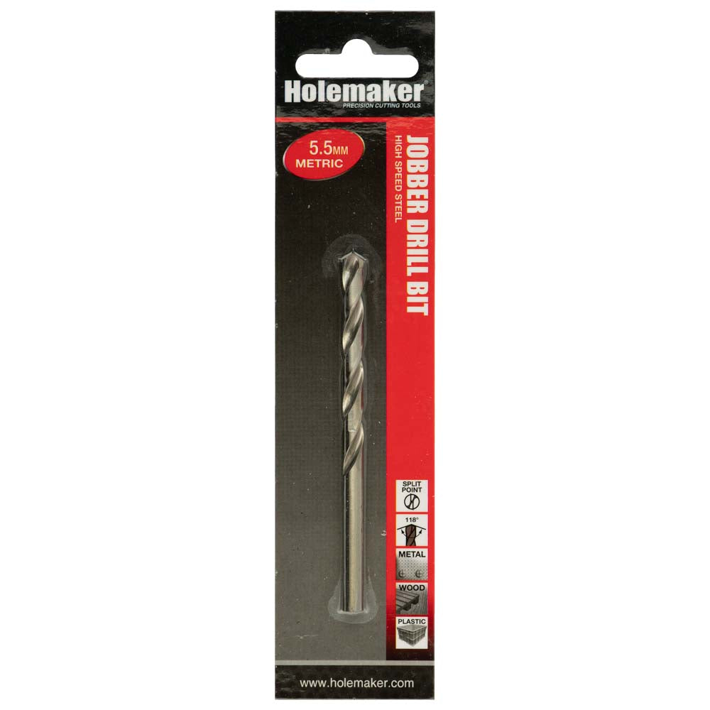 Holemaker Jobber Drill 5.5mm - 1pc (Carded)