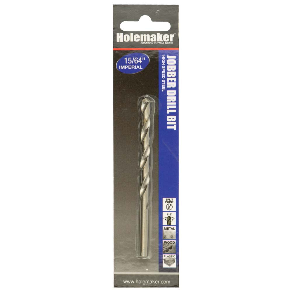 Holemaker Jobber Drill 15/64in - 1pc (Carded)