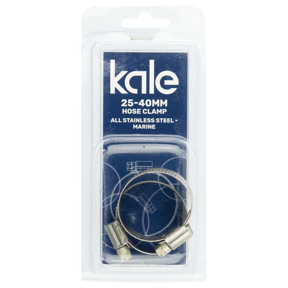 Kale WD12 25-40mm W4-R (2pk) - All Stainless Marine